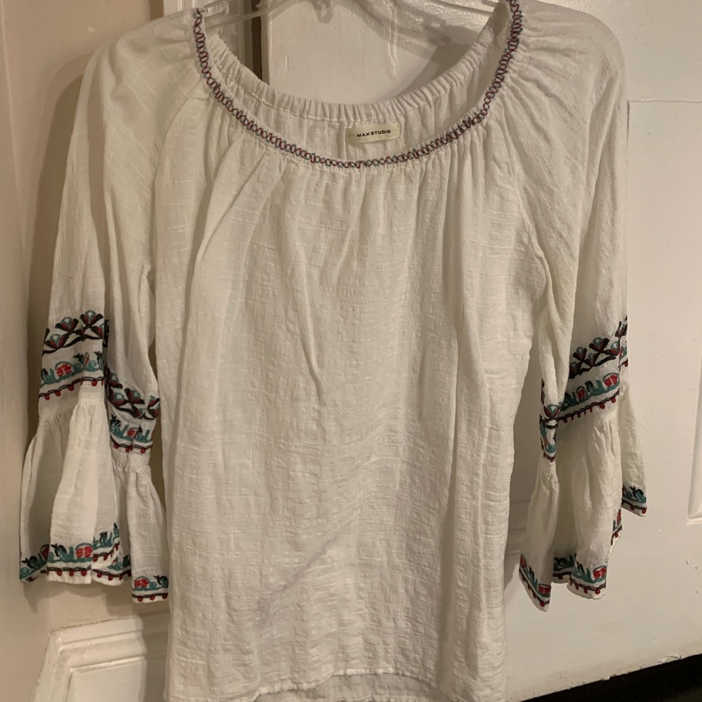 Womens white blouse